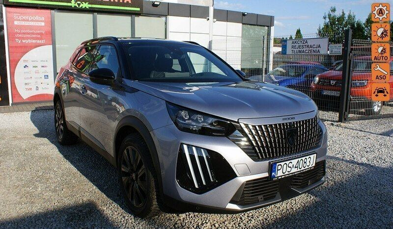Srebrny (metalik) Nowe 2024 Peugeot 2008 SUV | 113 700 zł - Obraz 1/4