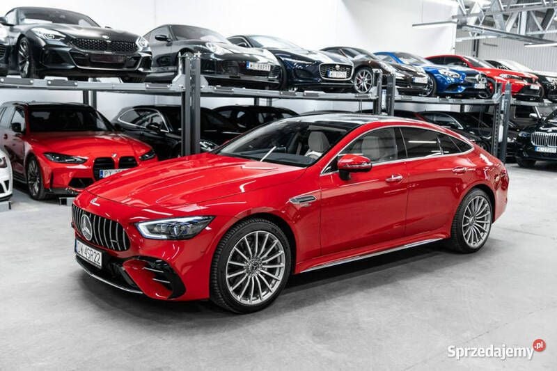 Czerwony Używany 2022 Mercedes AMG GT 53 AMG Coupe | 479 000 zł - Obraz 1/4