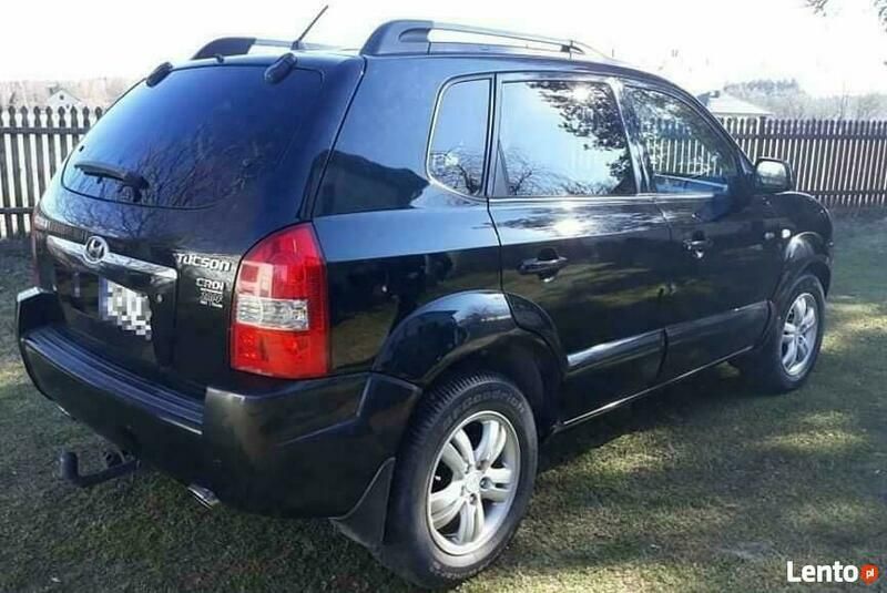 Czarny Używany 2006 Hyundai Tucson SUV | 23 600 zł (Dość drogi) - Obraz 1/3