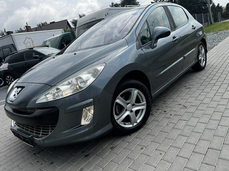 Szary (metalik) Używany 2009 Peugeot 308 Hatchback | 10 900 zł (Uczciwa cena) - Obraz 1/4