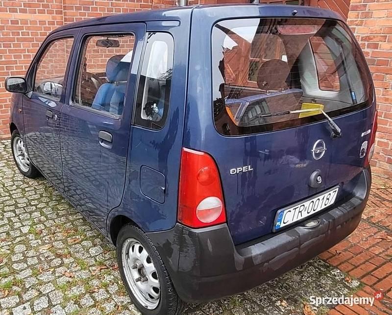 Granatowy Używany 2002 Opel Agila Sedan/Limuzyna | 2300 zł - Obraz 1/4