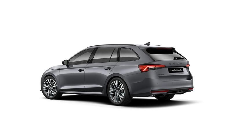 Szary graphite metalizowany Nowe 2026 Skoda Octavia SportLine Kombi | 189 200 zł (Dość drogi) - Obraz 1/3