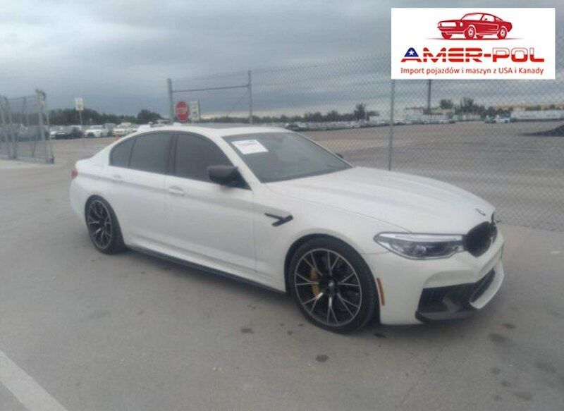 Biały Używany 2019 BMW M5 Competition Edition Sedan/Limuzyna | 318 000 zł - Obraz 1/4
