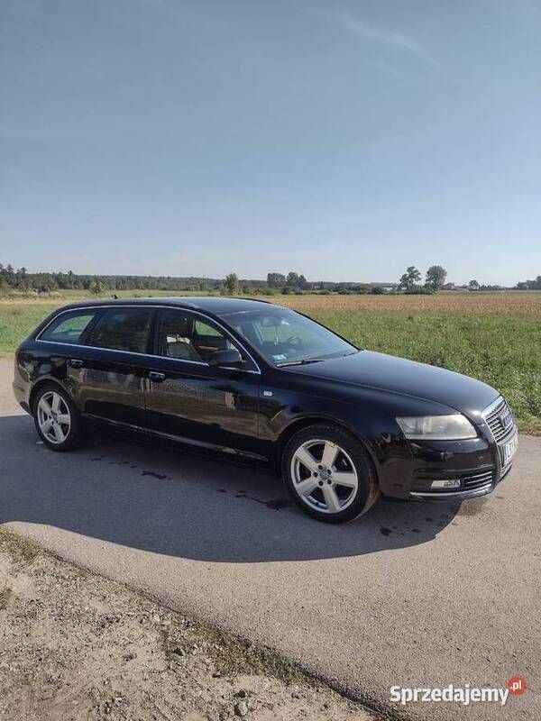 Czarny Używany 2007 Audi A6 Kombi | 15 500 zł (Dobra cena) - Obraz 1/4