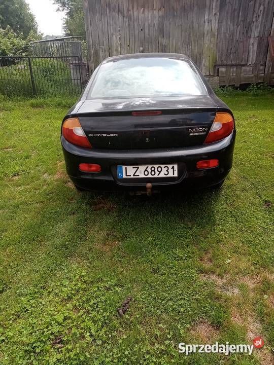 Czarny Używany 2000 Chrysler Neon Sedan/Limuzyna | 3600 zł - Obraz 1/4