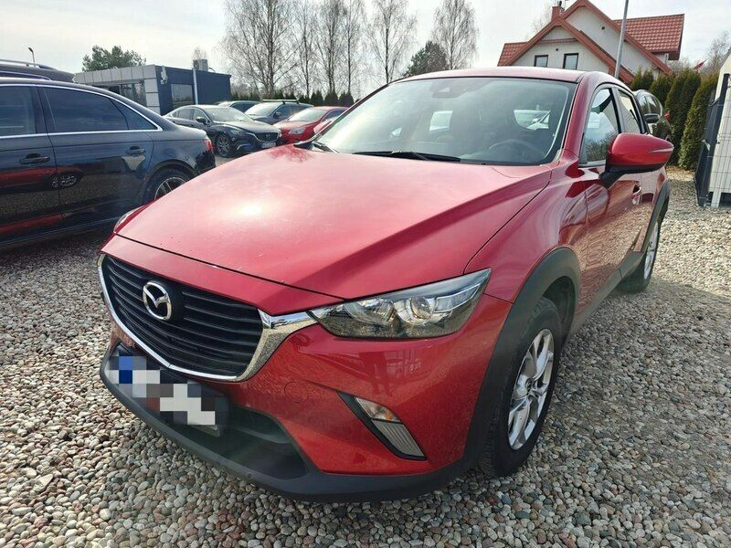Używany Mazda CX-3 121 KM (88 kW) 2018 Bordowy (metalik) SUV