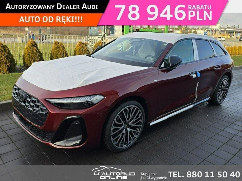 Bordowy (metalik) Nowe 2024 Audi A5 Coupe | 267 032 zł - Obraz 1/4