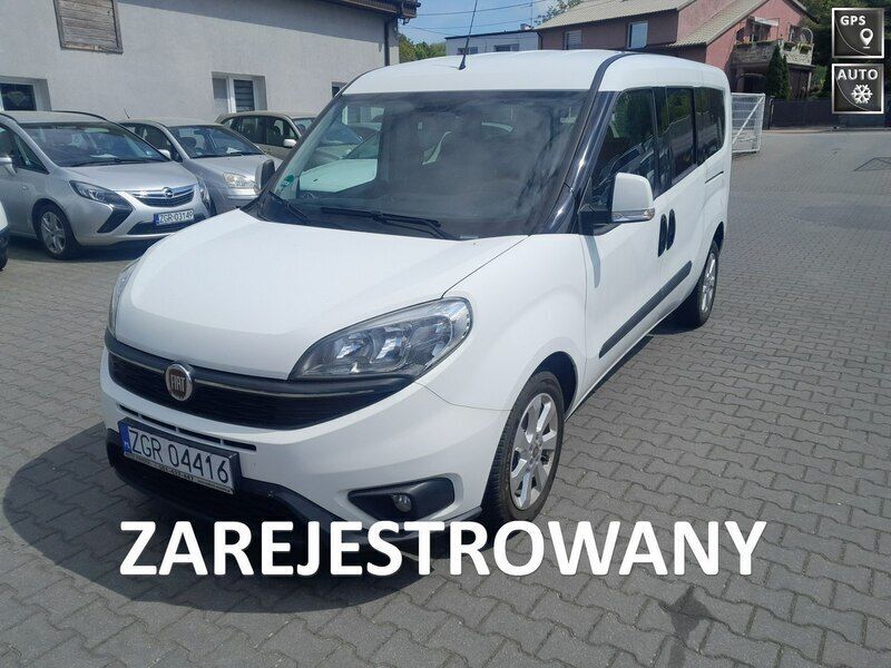 Biały Używany 2015 Fiat Doblò Minivan | 34 900 zł (Dobra cena) - Obraz 1/4