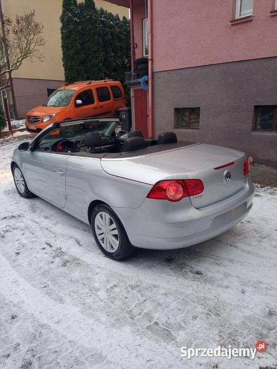 Srebrny Używany 2007 VW Eos Kabriolet | 18 900 zł - Obraz 1/4