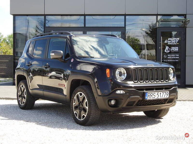 Czarny Używany 2017 Jeep Renegade Trailhawk SUV | 60 900 zł - Obraz 1/4