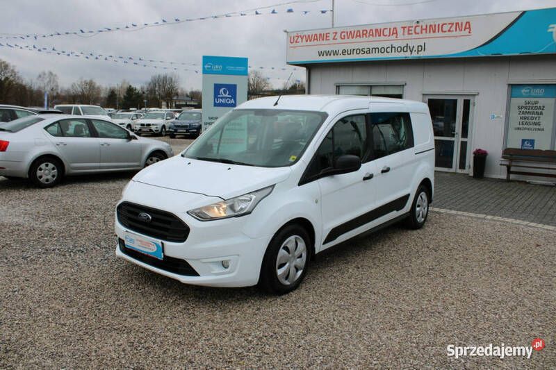 Biały Używany 2019 Ford Transit Trend Kombi | 53 900 zł (Dość drogi) - Obraz 1/4