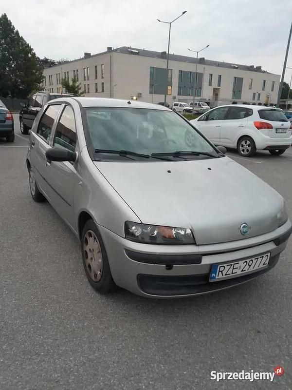 Srebrny Używany 1999 Fiat Punto Hatchback | 1900 zł - Obraz 1/4