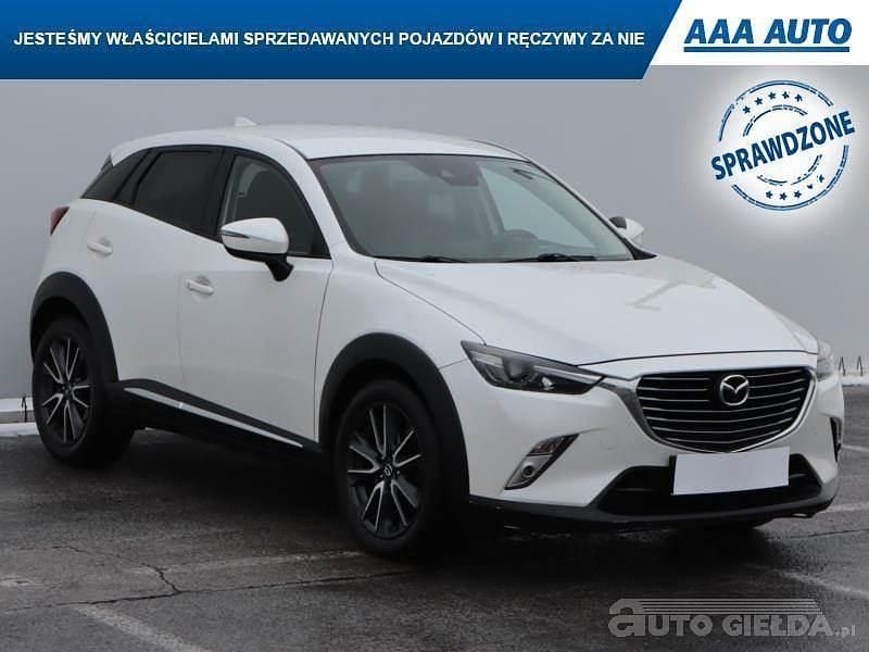 Biały Używany 2017 Mazda CX-3 SUV | 52 999 zł (Uczciwa cena) - Obraz 1/4