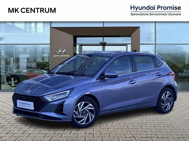 Niebieski Używany 2025 Hyundai i20 Hatchback | 75 900 zł (Dość drogi) - Obraz 1/4