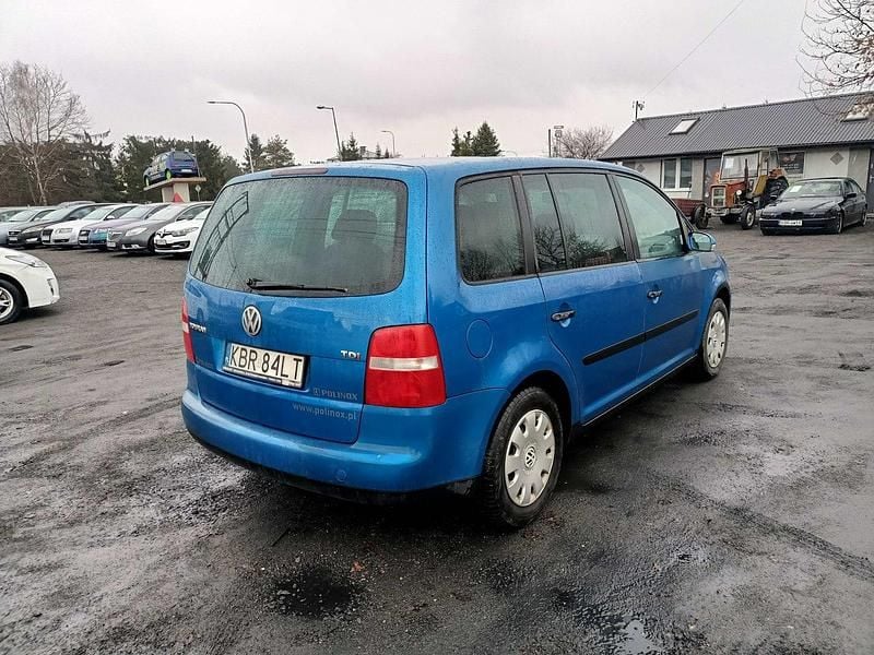 Używany VW Touran 101 KM (74 kW) 2003 Niebieski Minivan