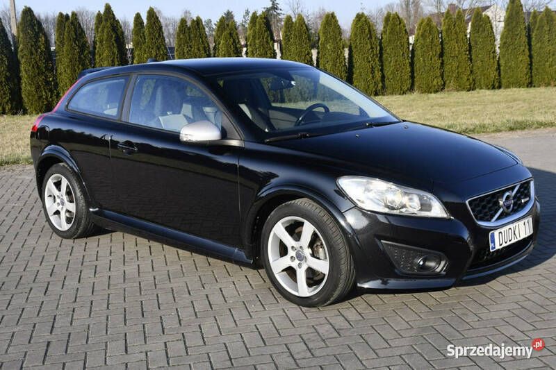 Czarny Używany 2010 Volvo C30 R-Design Hatchback | 17 900 zł - Obraz 1/4