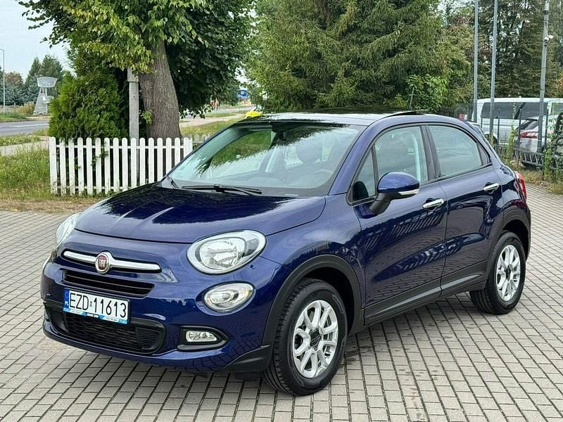 Niebieski ciemny (metalik) Używany 2017 Fiat 500X SUV | 47 900 zł (Uczciwa cena) - Obraz 1/4