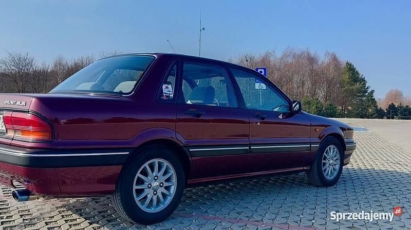 Bordowy Używany 1991 Mitsubishi Galant Sedan/Limuzyna | 19 500 zł - Obraz 1/4