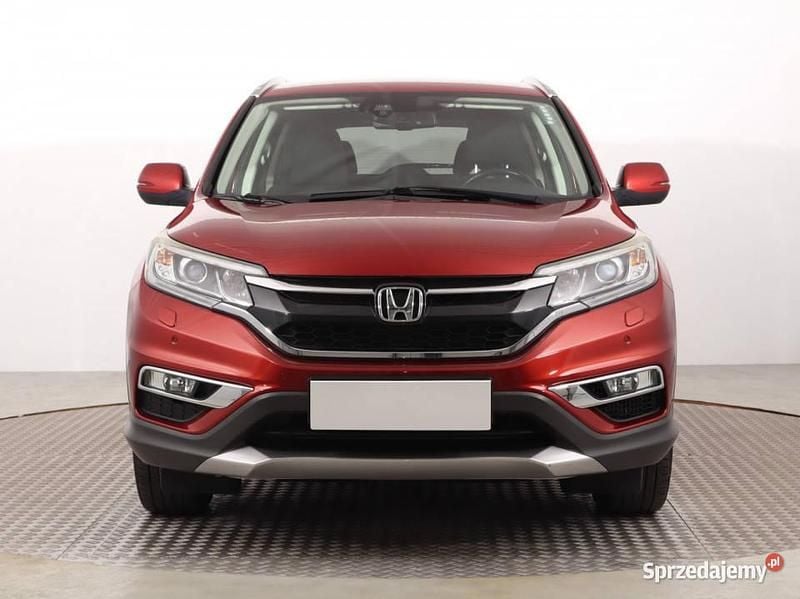 Czerwony Używany 2016 Honda CR-V SUV | 63 499 zł (Dobra cena) - Obraz 1/4