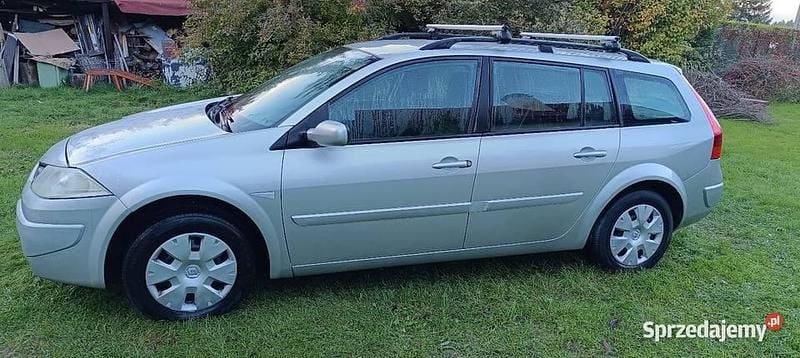 Srebrny Używany 2008 Renault Mégane II Kombi | 6900 zł (Uczciwa cena) - Obraz 1/4