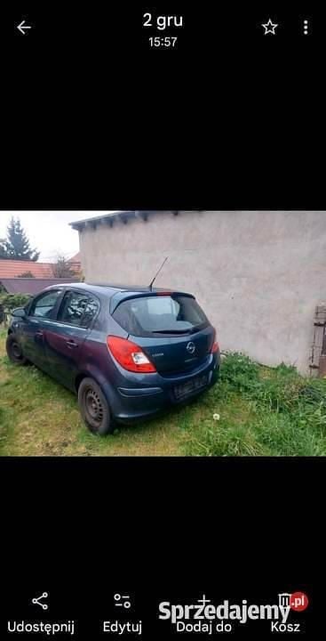 Używany Opel Corsa 80 KM (58 kW) 2009 Granatowy Hatchback