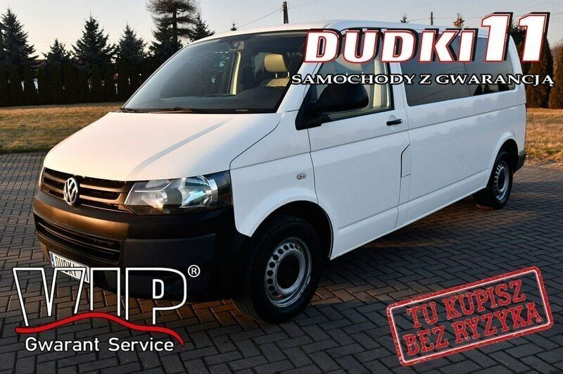 Biały Używany 2012 VW T5 Van | 44 900 zł (Dobra cena) - Obraz 1/4