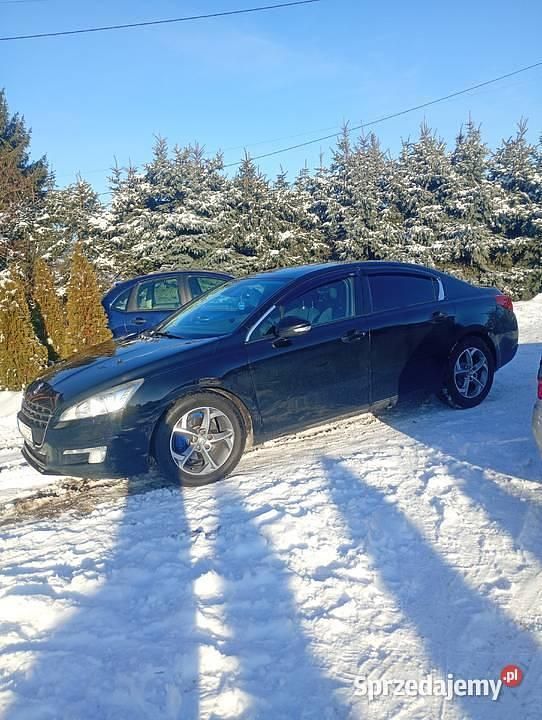 Używany Peugeot 508 156 KM (114 kW) 2011 Czarny Sedan/Limuzyna