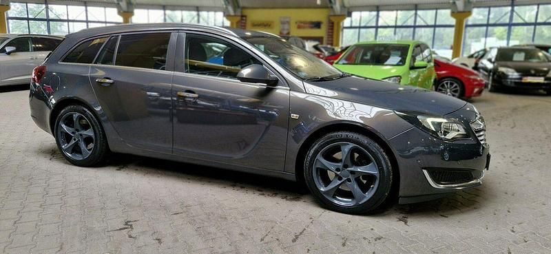 Szary Używany 2014 Opel Insignia Kombi | 28 900 zł (Uczciwa cena) - Obraz 1/4