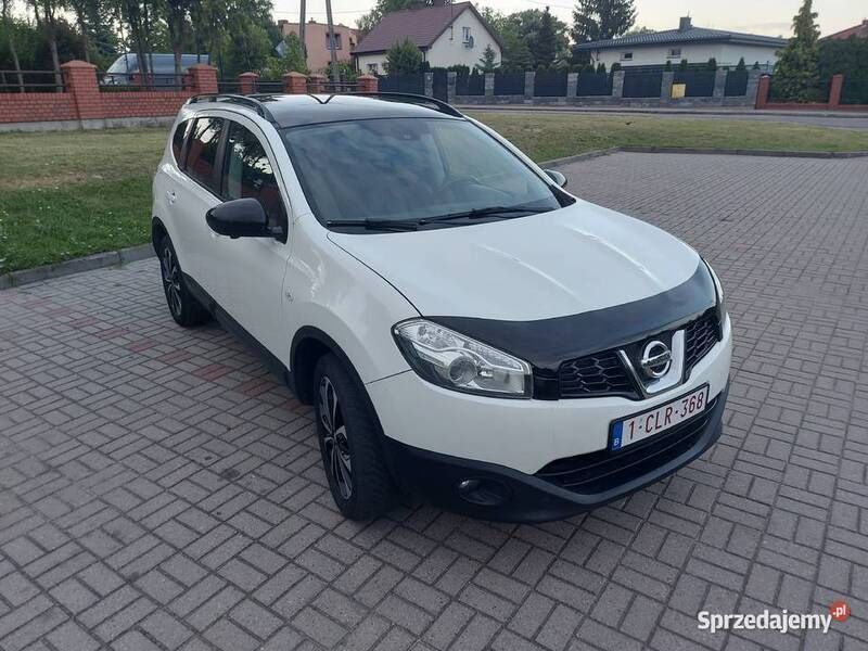 Biały Używany 2013 Nissan Qashqai +2 360º SUV | 34 900 zł - Obraz 1/4