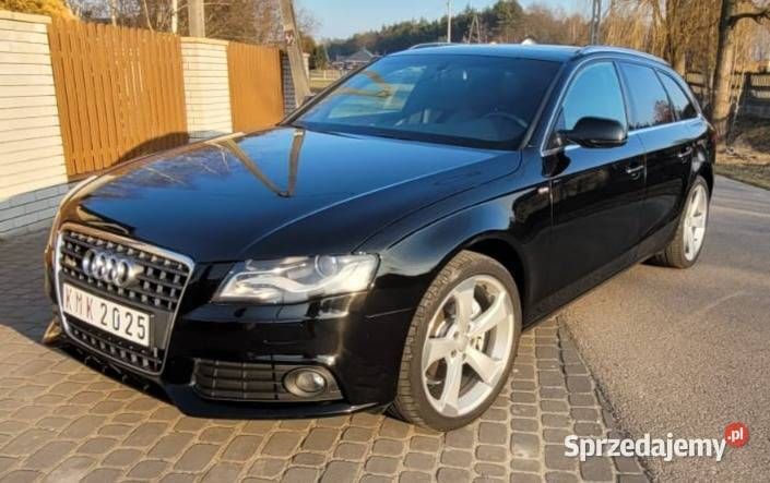 Czarny Używany 2010 Audi A4 S-Line Kombi | 29 900 zł (Super Cena) - Obraz 1/4