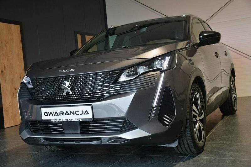 Grafitowy (metalik, perła) Używany 2023 Peugeot 3008 GT-line SUV | 82 800 zł (Uczciwa cena) - Obraz 1/4