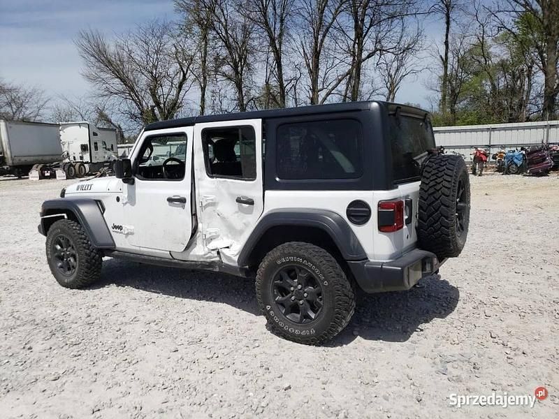 Używany Jeep Wrangler Unlimited Sport 2019 Biały SUV