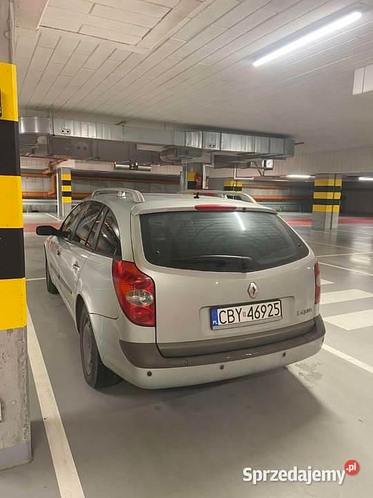 Używany Renault Laguna II 2005 Srebrny Sedan/Limuzyna