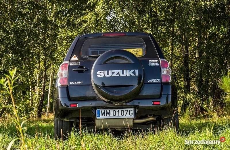 Czarny Używany 2009 Suzuki Grand Vitara SUV | 21 800 zł (Dobra cena) - Obraz 1/4