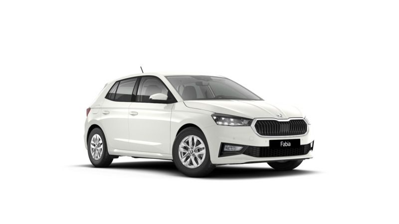 Biel candy niemetalizowany Nowe 2025 Skoda Fabia Selection Hatchback | 98 900 zł (Uczciwa cena) - Obraz 1/4