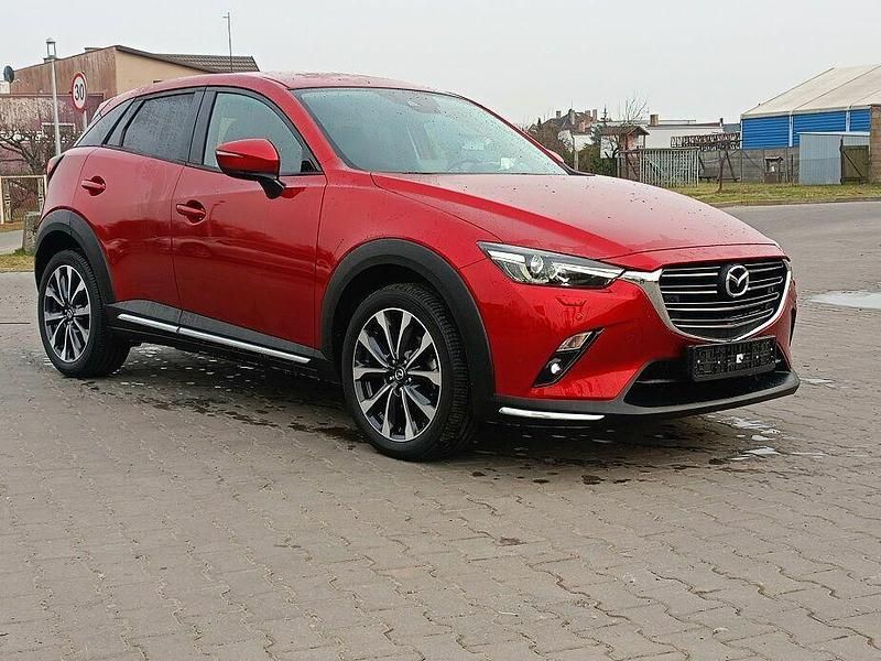 Czerwony Używany 2019 Mazda CX-3 SUV | 71 900 zł (Dobra cena) - Obraz 1/4