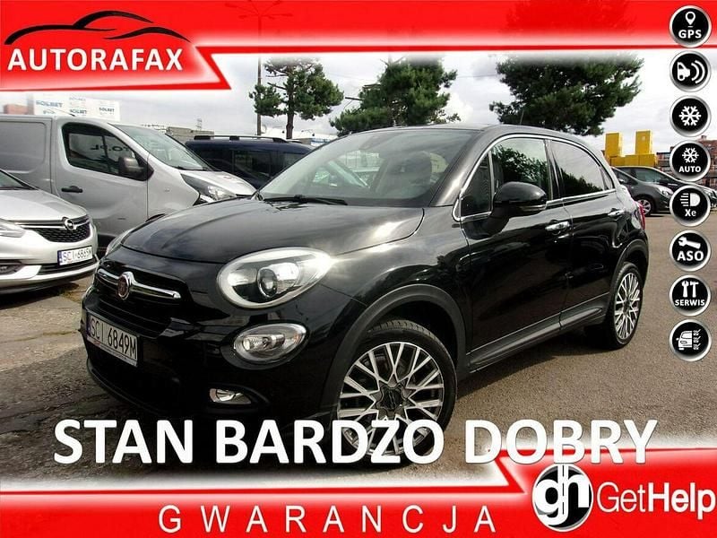 Czarny Używany 2015 Fiat 500X SUV | 42 900 zł - Obraz 1/4