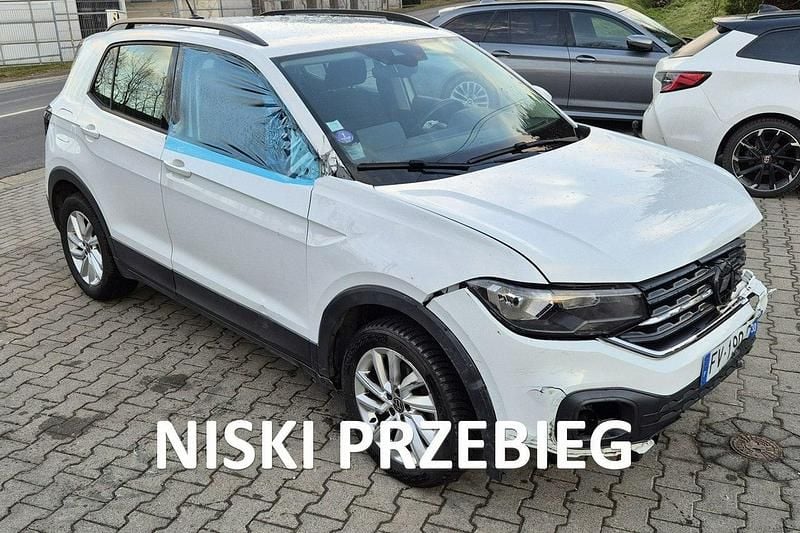 Biały Używany 2020 VW T-Cross SUV | 22 200 zł - Obraz 1/4