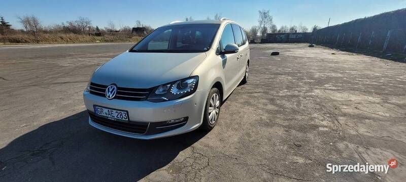 Używany VW Sharan Highline 2014 Szary Minivan