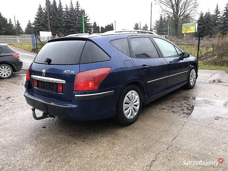 Używany Peugeot 407 2005 Niebieski Kombi