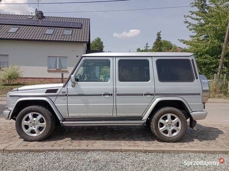 Używany Mercedes G500 2003 Srebrny SUV