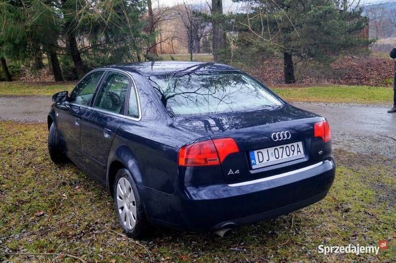 Granatowy Używany 2005 Audi A4 Sedan/Limuzyna | 15 500 zł (Uczciwa cena) - Obraz 1/4