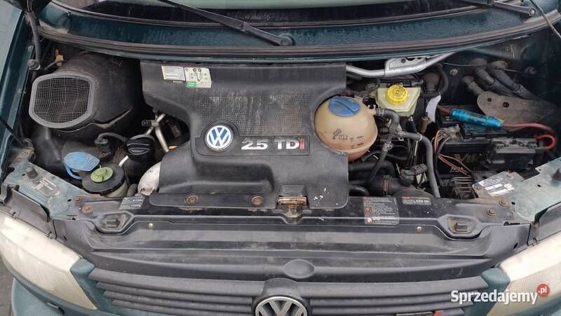 Zielony Używany 2000 VW T4 Van | 27 000 zł (Uczciwa cena) - Obraz 1/4