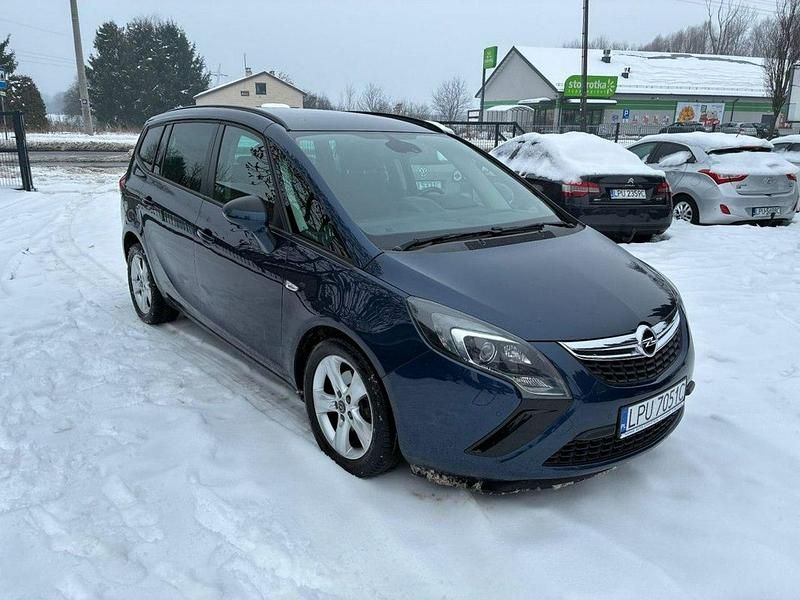 Używany Opel Zafira 140 KM (102 kW) 2011 Niebieski (metalik) Minivan