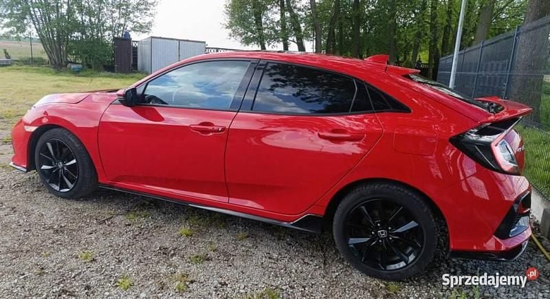 Czerwony Używany 2019 Honda Civic Hatchback | 26 999 zł - Obraz 1/4