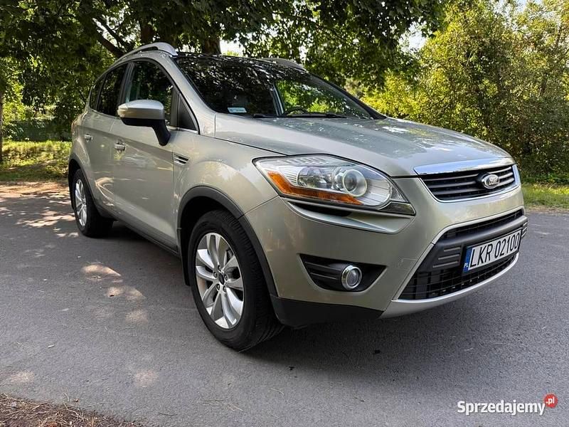 Szary Używany 2010 Ford Kuga SUV | 33 900 zł (Dość drogi) - Obraz 1/4