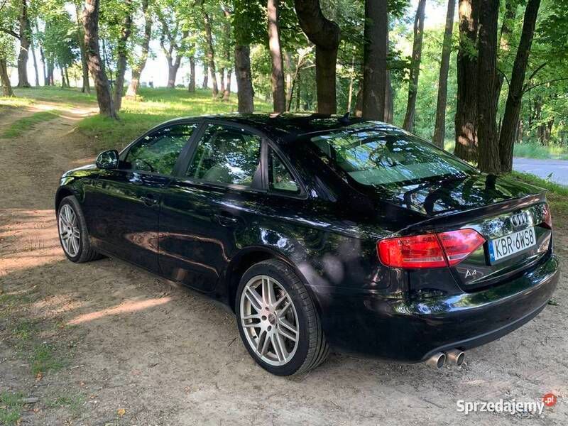 Używany Audi A4 2008 Czarny Sedan/Limuzyna