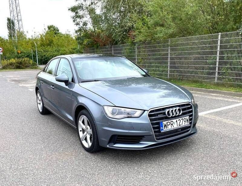 Szary Używany 2015 Audi A3 Sedan/Limuzyna | 67 500 zł - Obraz 1/4