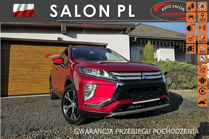 Bordowy Używany 2018 Mitsubishi Eclipse Cross SUV | 67 900 zł (Dobra cena) - Obraz 1/4