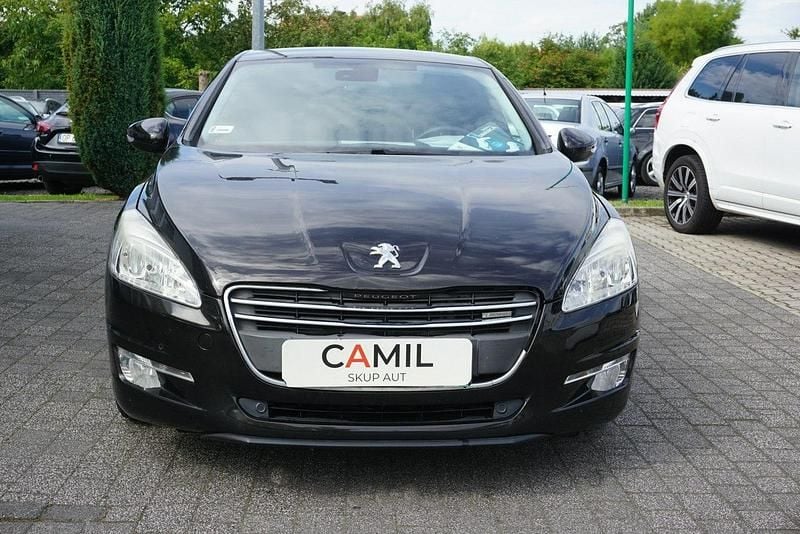Czarny (metalik) Używany 2012 Peugeot 508 Sedan/Limuzyna | 26 600 zł (Uczciwa cena) - Obraz 1/2